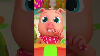 No No A La Hora De Dormir Canción Divertida Para Niños shorts reels funny animation cartoon [upl. by Tingley]