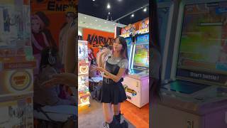 Got to try the new Naruto Arcade game at AX 🤩 Check the official site for more details [upl. by Anirrak]