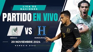 🔴 MEXICO VS HONDURAS PARTIDO EN VIVO  CONCACAF NATIONS LEAGUE [upl. by Ydniahs979]