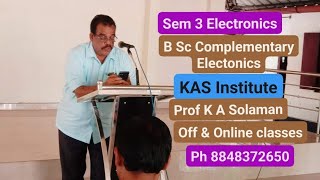 S3 E31 Monostable Multivibrator Sem3 Compl Electronics BSc Physics main kasolaman [upl. by Adnilemreh]