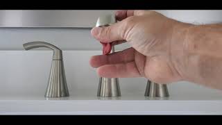 How to Remove Recessed Faucet Aerator [upl. by Heyra]