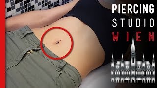 PiercingLive Ep 2 Bauchnabelpiercing [upl. by Bernat]