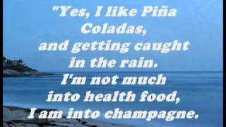 Rupert Holmes  EscapeThe Pina Colada Song Lyrics [upl. by Henn]