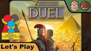 7 Wonders Duel  Brettspiel  Lets Play [upl. by Rand]