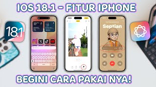 iOS 181  Apple Intelligence iPhone Ada Clean Up Photo dan Call Recording Begini Cara Pakai nya [upl. by Eirrok]