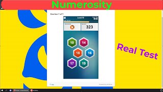 HireVue Numerosity Cognitive Assessment Level 2 2023 [upl. by Chretien]