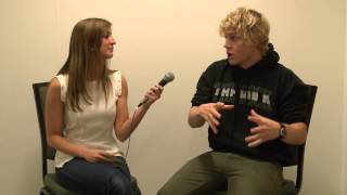 Evan Peters Interview [upl. by Rafiq]