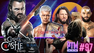 PTM 97  Clash at the Castle  Ricochet News  AEW Ratings  Jeff Hardy Free Agency  More [upl. by Reyam]