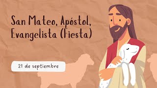 San Mateo Apóstol Evangelista Fiesta  21 de septiembre [upl. by Yuria]