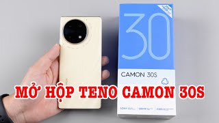 Mở hộp Tecno Camon 30S Chip Helio G100 thiết kế đẹp tầm giá rẻ [upl. by Giesecke]