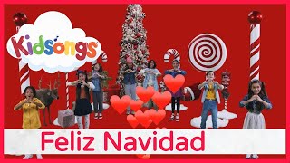 Feliz Navidad  Kidsongs Christmas [upl. by Yelram]