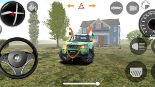 ModiFjed Mahindra Thar car Games lndjan Cars  Gadi Wala Game Car Game Android Gameplay🚗💚 [upl. by Kcirdderf]