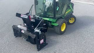 JD1585 Hydraulic Snowblower [upl. by Uaerraj676]