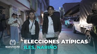 distribución del material electoral para las elecciones atípicas de alcalde en 📍Iles Nariño [upl. by Llenoil]