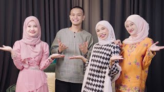 Iman Troye Dalia Farhana Fimie Don LAYKA  Ria Raya Official Lyric Video [upl. by Ramhaj359]