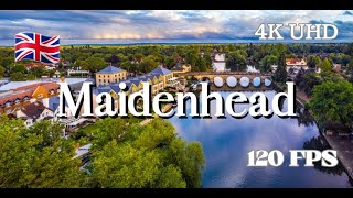 The Beauty of England Maidenhead 2023 4K Drone Footage  Thirty Seconds to Mars UK 🇬🇧 [upl. by Sivrahc347]