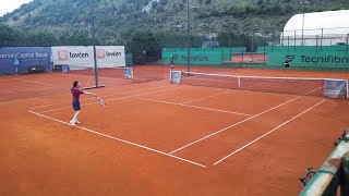 September24 Tennis Match on the Clay Highlights [upl. by Nealson]