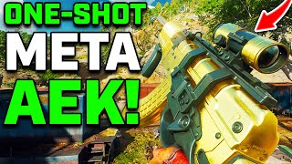 ONESHOT META CLASS  BEST AEK973 CLASS BO6 [upl. by Adnek]