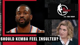 Kemba Walker being out of the Knicks rotation is an insult  Ramona Shelburne  NBA Today [upl. by Ajiram]