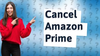 Will I get charged if I cancel Amazon Prime [upl. by Yhtac]