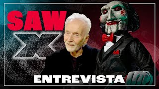 SAW X  Entrevista con Tobin Bell y Renata Vaca [upl. by Aneekal861]