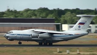 Russian Air Force Ilyushin Il76 Takeoff at Berlin Tegel Airport HD 1080p [upl. by Margit]