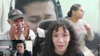 MARCELITO POMOY POWER OF LOVE REACTION marcelitopomoy poweroflove celinedion cover reaction [upl. by Kentiga]