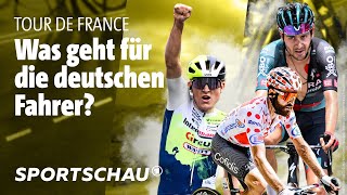 Tour de France 2023 die deutschen Fahrer bei der Tour  Deine Tour  Sportschau [upl. by Eddra]