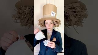 This Mad hatter look was made using our Bunny hat template a cardboard box and cardboard shred [upl. by Jorrie]