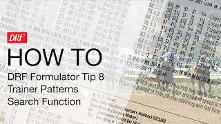 How To  DRF Formulator Tip 8  Trainer Patterns  Search Function [upl. by Bencion]