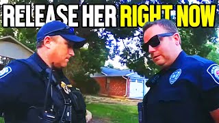 quotGoodquot Cop Stops Bad Cop From Harassing Citizen [upl. by Notsag]