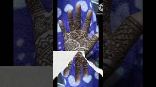 Karva Chauth 🤗 Mehndi short arbic mehndihenna mehndi designlikeshareyt shortfeedbackshort❤️ [upl. by Kcirdderf]