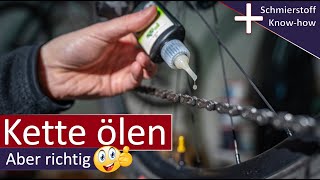 Fahrradkette ölen  aber richtig  inkl Schmiermittel Knowhow [upl. by Akibma154]