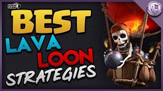 BEST TH9 LavaLoon Attacks  Clash of Clans [upl. by Geithner429]