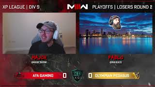 XP League Div 9  Playoffs  LR2  AFA Gaming vs Olympian Pegasus [upl. by Gader475]