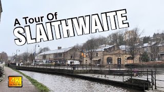 SLAITHWAITE  A look at this nice little village  November 2024 walking fyi tour [upl. by Nnahgem]