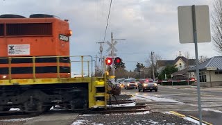 Portland amp Western Switching in Horn Alley  McMinnville Oregon [upl. by Onek]