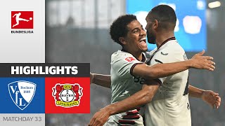 Unbeaten Run Continues  VfL Bochum  Bayer 04 Leverkusen 05  Highlights  MD33 Bundesliga 2324 [upl. by Aina]