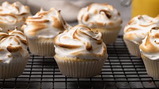 Lemon Meringue Cupcakes Recipe [upl. by Ianthe622]