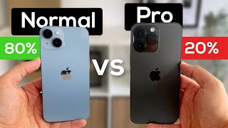 iPhone normal vs Pro ¿Cuál comprar Mira este vídeo antes ⚠️ [upl. by Eneleuqcaj]