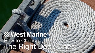 How to Choose the Right Dock Lines [upl. by William600]