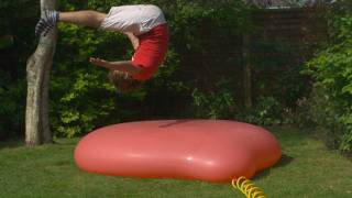 Giant 6ft Water Balloon  The Slow Mo Guys [upl. by Esaele]