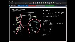 Lecture 121 Poles amp zeros in a cascode and telescopic cascode OTA [upl. by Oz718]