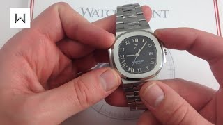 Patek Philippe Nautilus 37101A Luxury Watch Review [upl. by Seuqramed187]