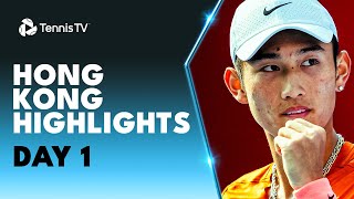 Tennis Returns To Hong Kong Shang amp Ruusuvuori Feature  Hong Kong 2024 Highlights Day 1 [upl. by Esinaj948]