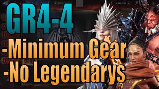 The Easiest GR 4 Stage 4 Minimum Gear no Legendaries needed I Watcher of Realms [upl. by Ymmij]