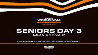 2024 GAMMA World Championships Snrs Day 3 – MMA Arena 2 [upl. by Oiracam]