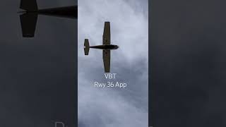 Bentonville VBT Approach reggae aviation avgeek landing cessna [upl. by Kalk907]