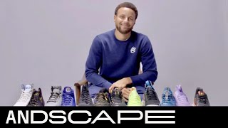 10 shoes down Stephen Curry reflects on his signature sneakers [upl. by Kirad361]