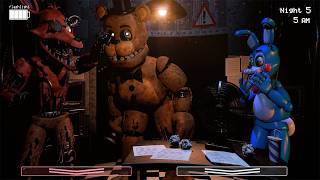 5 AM at Freddys The Prequel FNaF in Real Time Animated [upl. by Brandwein]